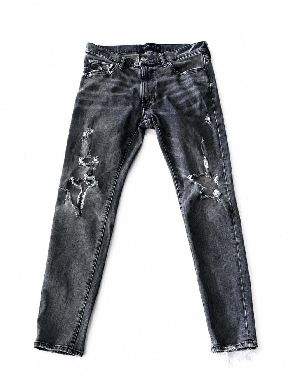 Abercrombie & Fitch Black Super Skinny Stretch Jeans